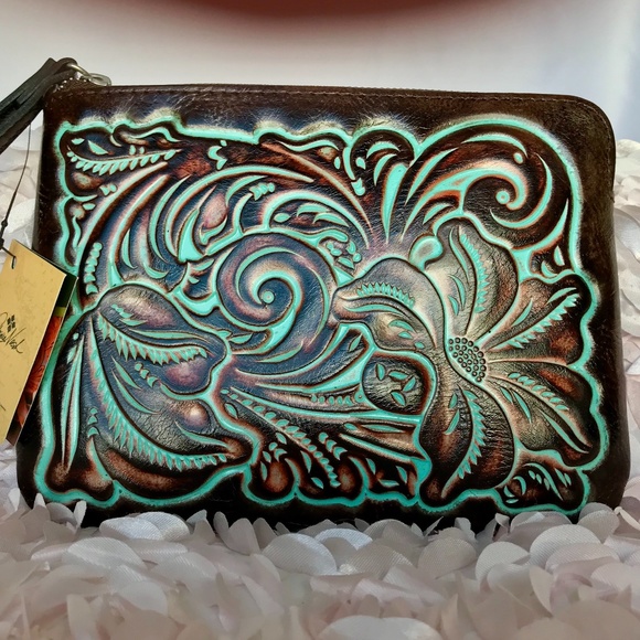 Patricia Nash Handbags - Patricia Nash Hand tooled and Painted …